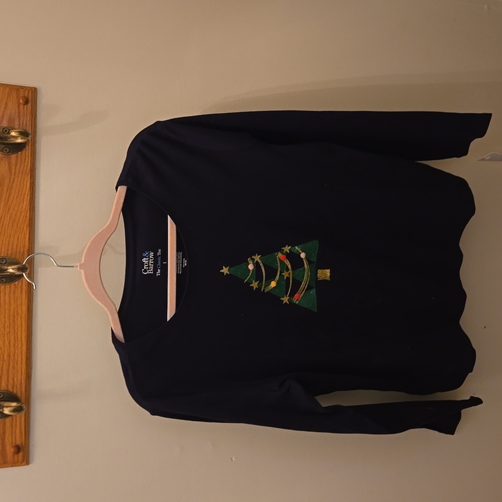 Croft & Barrow Holiday Tee